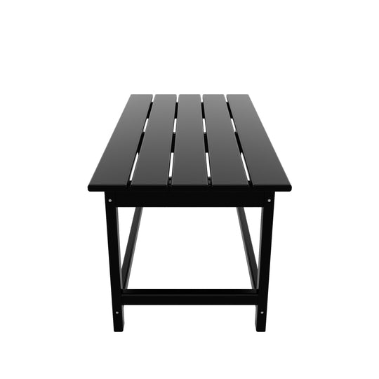 Malibu Outdoor Patio Classic Adirondack Coffee Table