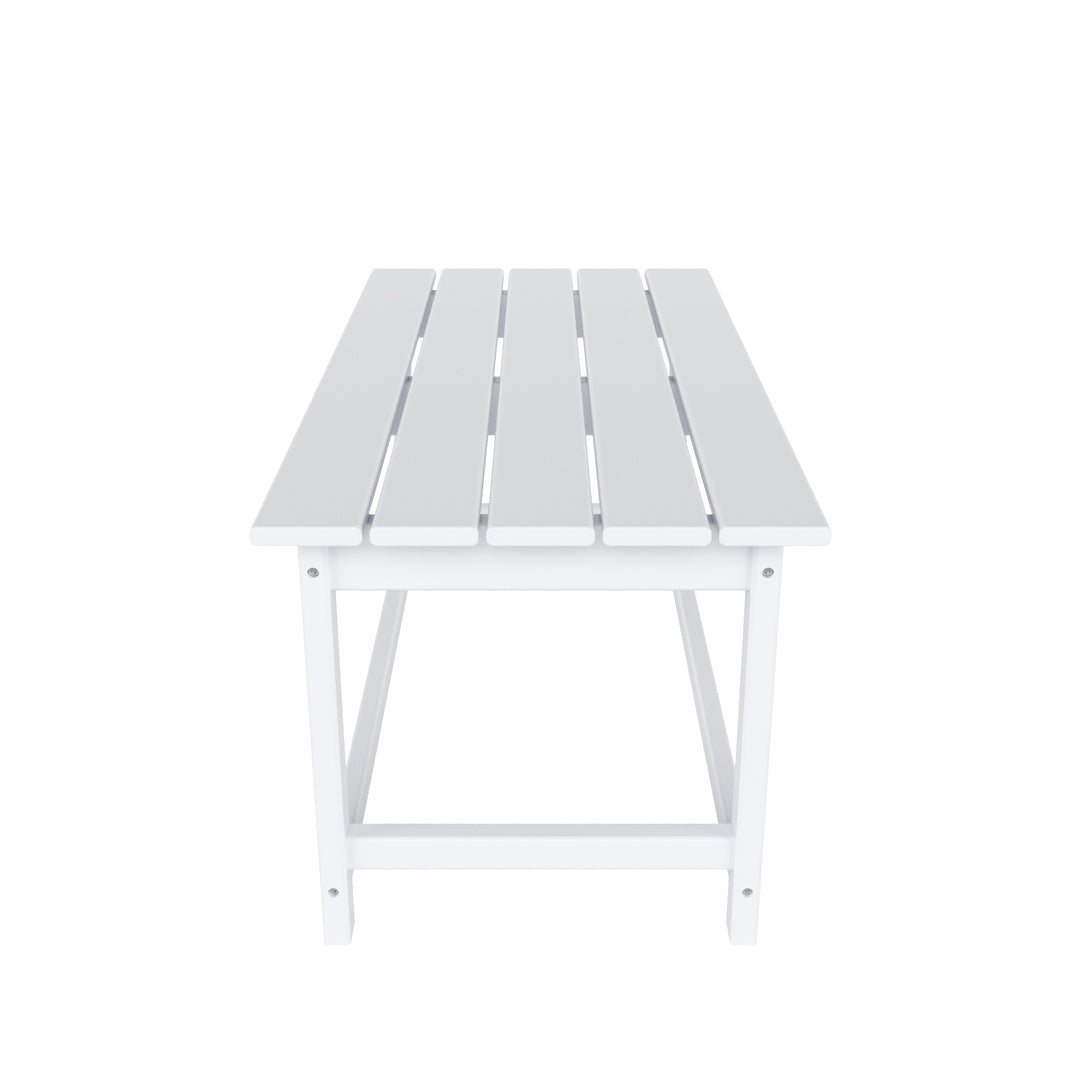 Malibu Outdoor Patio Classic Adirondack Coffee Table