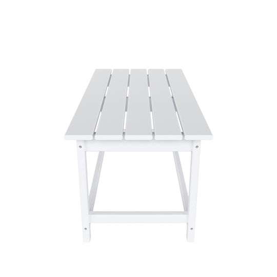 Malibu Outdoor Patio Classic Adirondack Coffee Table