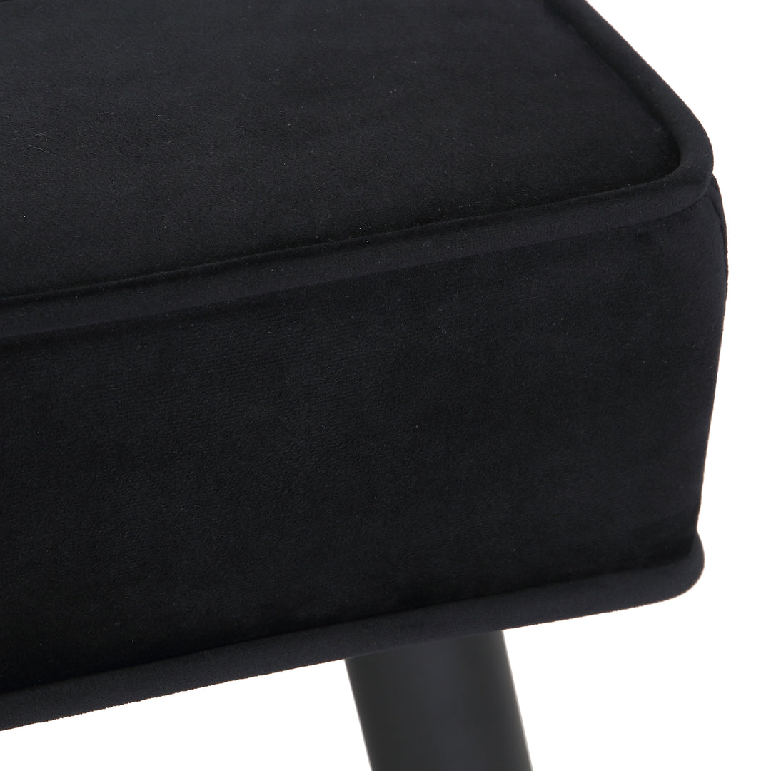 Wordford Tufted Velvet Upholstered Bench