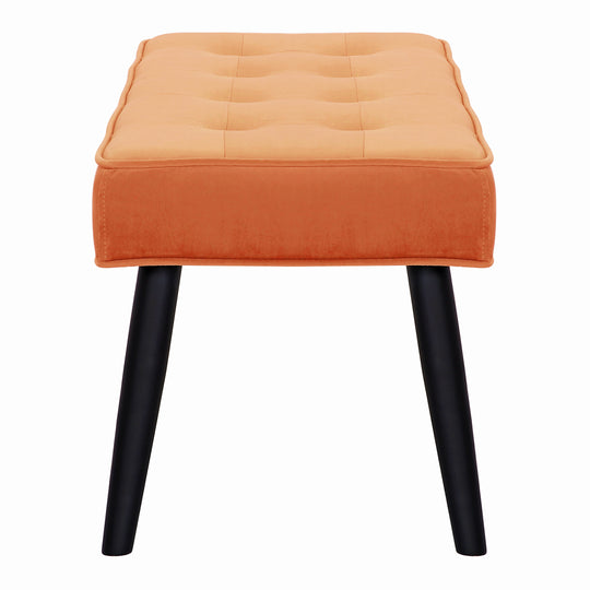 Wordford Tufted Velvet Upholstered Bench