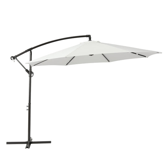Julia 10 ft. Outdoor / Patio Cantilever Hanging Umbrella