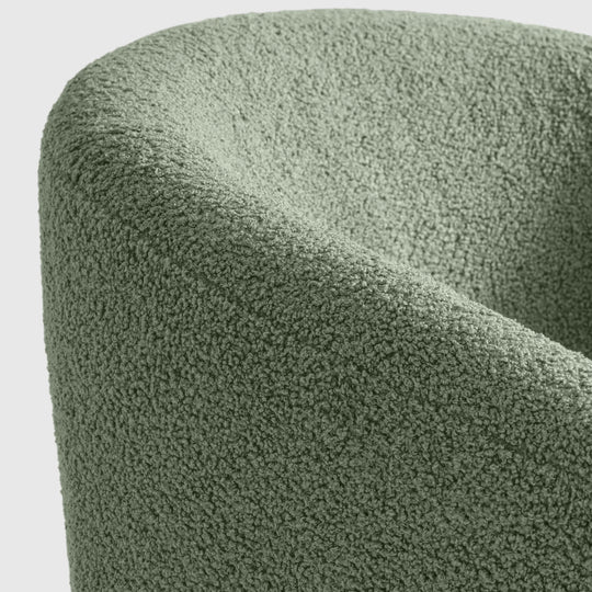 Alexandria 29" Wide Mid Century Modern Club Barrel Accent Armchair
