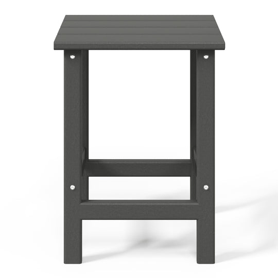 Malibu 14" square outdoor Side table for Adirondack chair