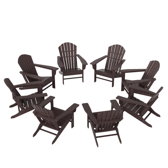 Dylan Outdoor Adirondack Chair (Set of 8)