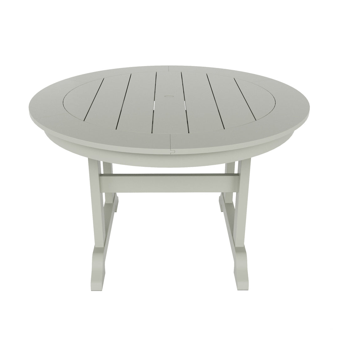 Malibu 5 Piece Outdoor Patio Dining Set Outdoor Round Table and Armchair Set