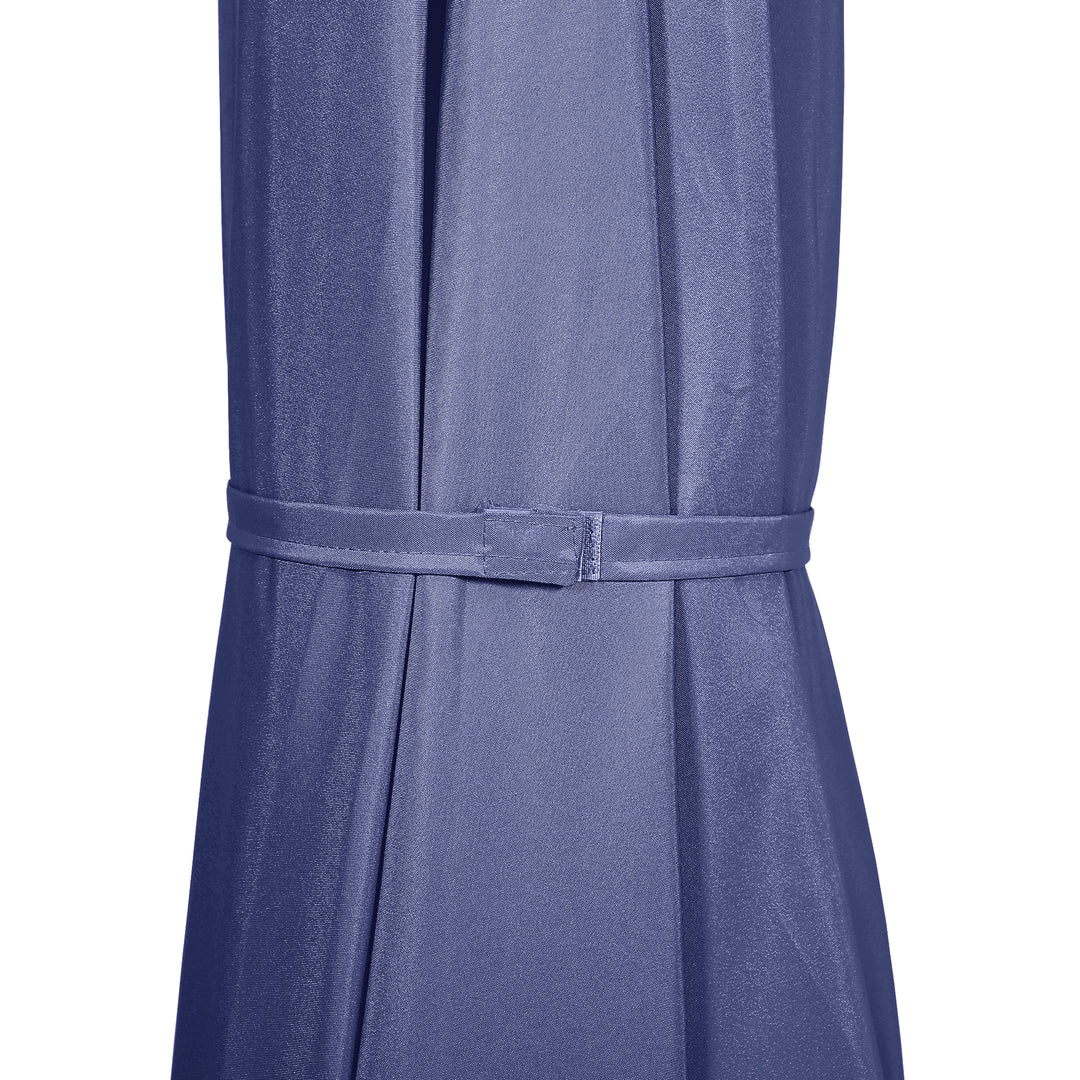 Lanai 9 Ft Outdoor Patio Half Market Umbrella