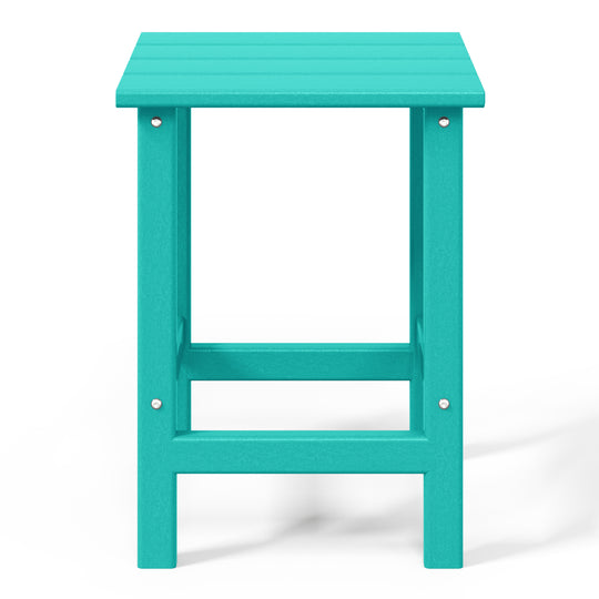 Malibu 14" square outdoor Side table for Adirondack chair