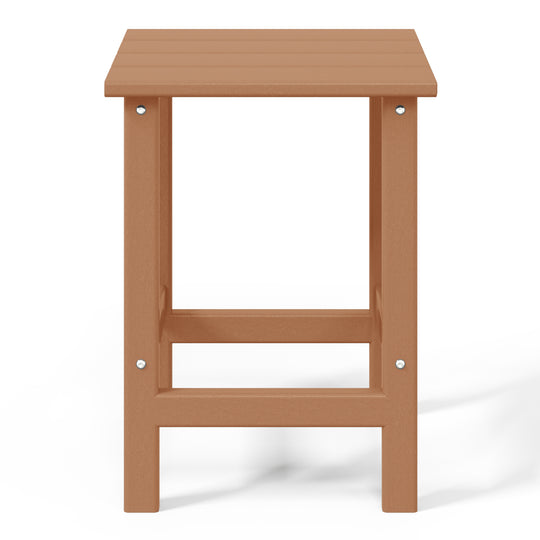 Malibu 14" square outdoor Side table for Adirondack chair