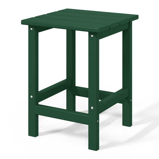 Malibu 14" square outdoor Side table for Adirondack chair