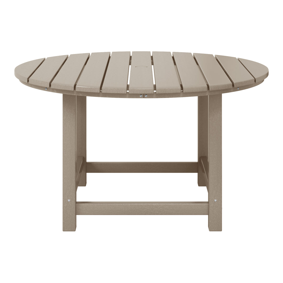Malibu Kids Outdoor Patio Furniture HDPE Round Dining Table
