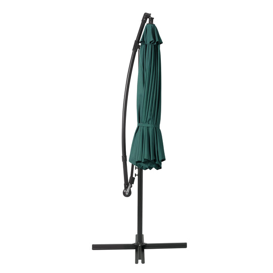 Julia 10 ft. Outdoor / Patio Cantilever Hanging Umbrella