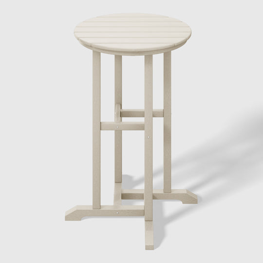 Malibu 37" Counter Height Round Outdoor Patio Bistro Bar Table