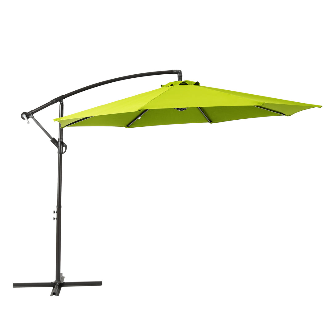 Julia 10 ft. Outdoor / Patio Cantilever Hanging Umbrella