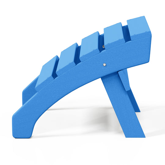 Dylan Outdoor Patio HDPE Adirondack Ottoman Footrest