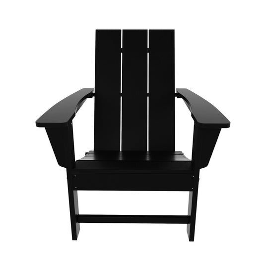 Ashore HDPE Modern Outdoor Patio Folding Adirondack Chair