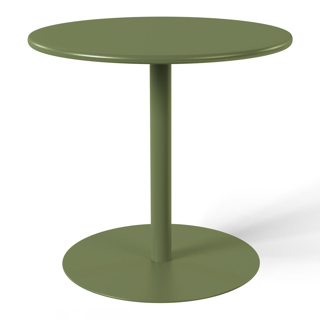 Playa 41.25" Adjustable Metal Round Bar Height Table