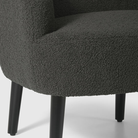 Alexandria 29" Wide Mid Century Modern Club Barrel Accent Armchair (Set of 2)