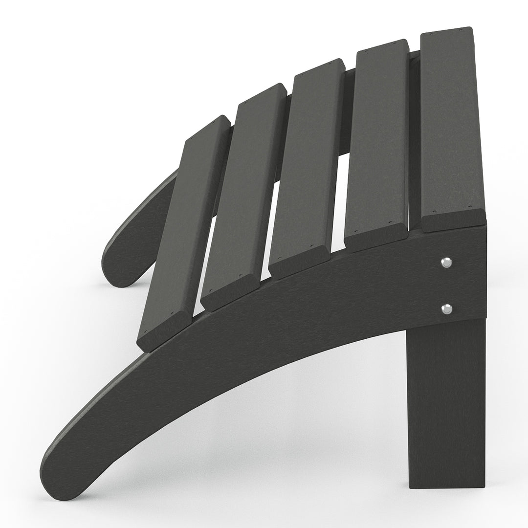 Malibu Outdoor folding ottoman for Adirondack chair