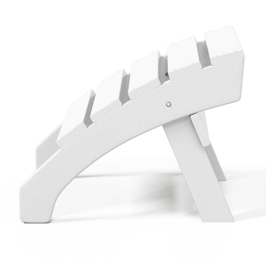 Dylan Outdoor Patio HDPE Adirondack Ottoman Footrest