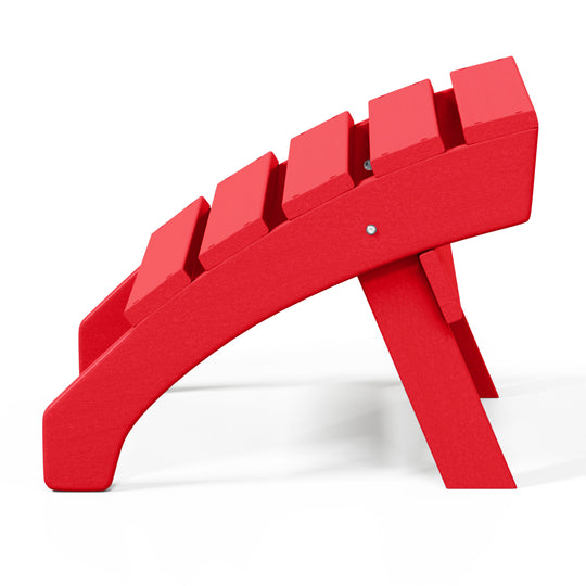 Dylan Outdoor Patio HDPE Adirondack Ottoman Footrest