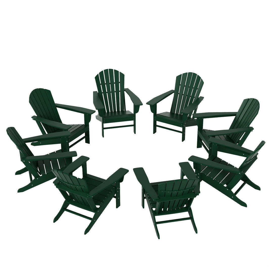 Dylan Outdoor Adirondack Chair (Set of 8)