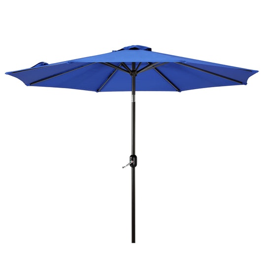 Paolo 9 ft. Patio Table Umbrella with tilt and crank features