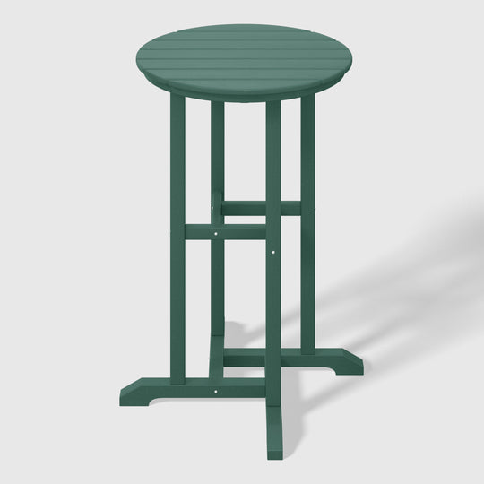 Malibu 37" Counter Height Round Outdoor Patio Bistro Bar Table