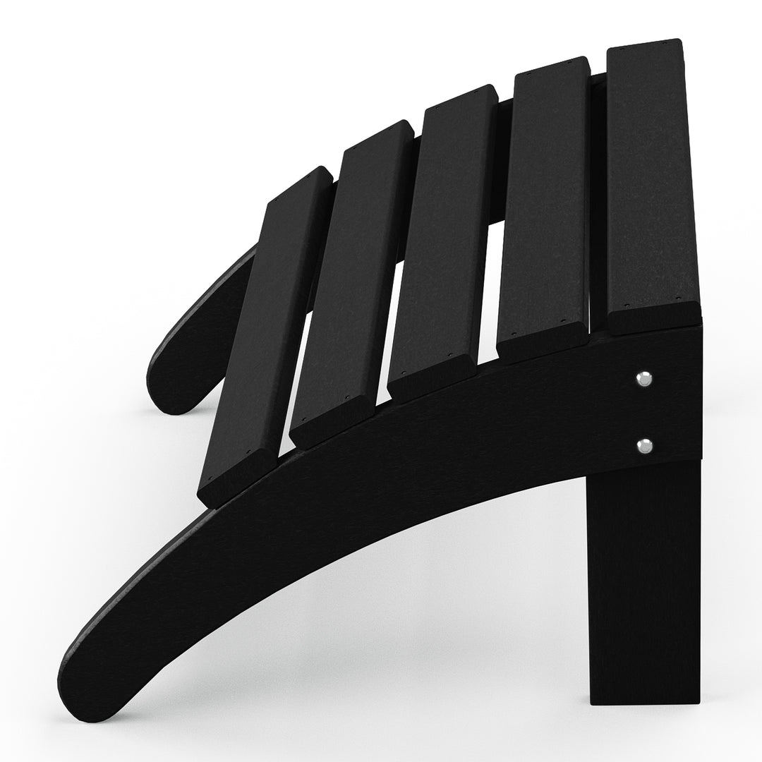 Malibu Outdoor folding ottoman for Adirondack chair