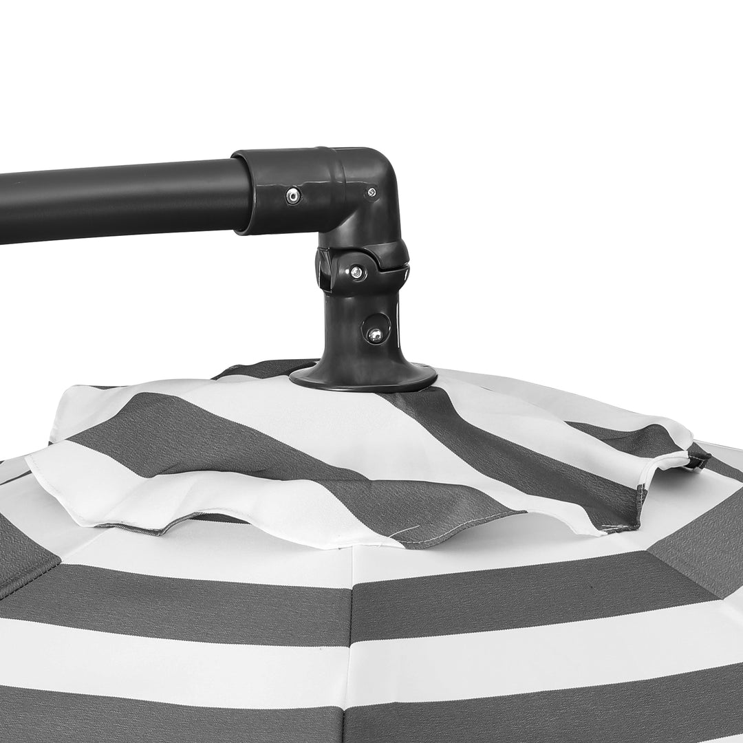 Julia 10 ft. Outdoor / Patio Cantilever Hanging Umbrella