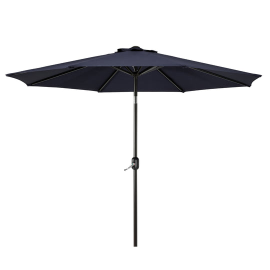 Paolo 9 ft. Patio Table Umbrella with tilt and crank features
