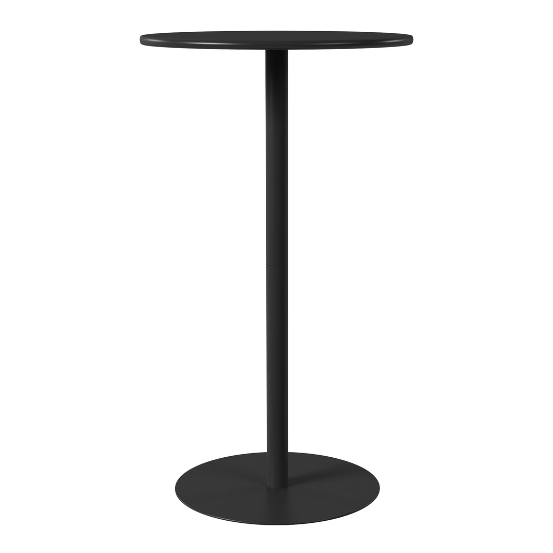 Playa 41.25" Adjustable Metal Round Bar Height Table