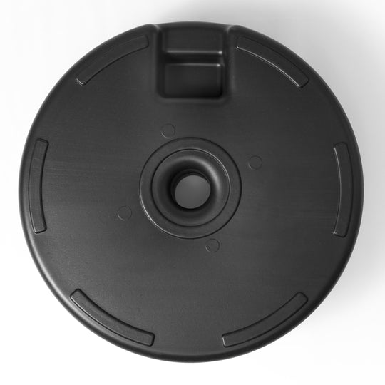 Easten 20" diameter round hard plastic free standing umbrella base