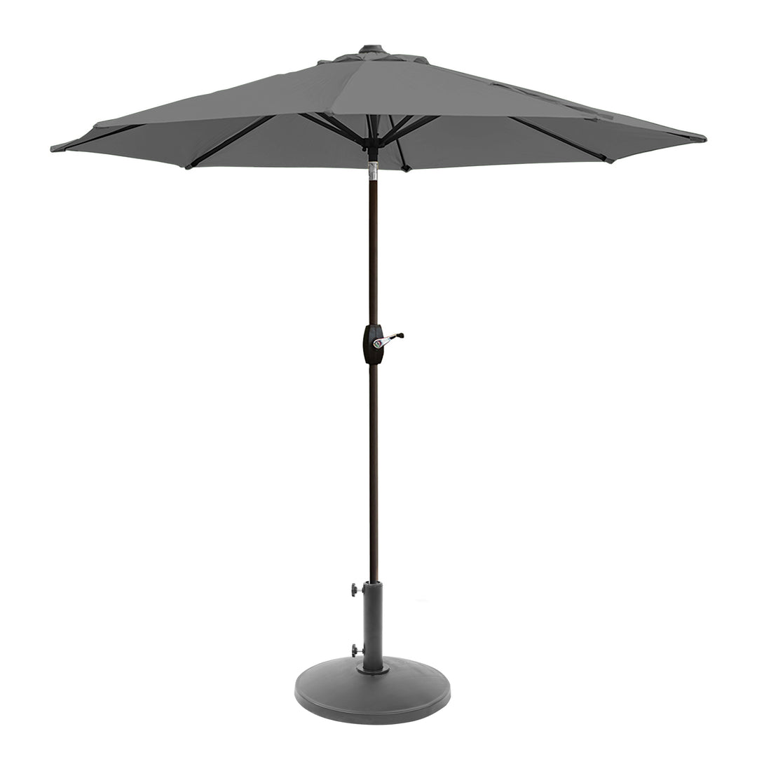 Paolo 9 ft. Patio Umbrella with Weight Base Kit