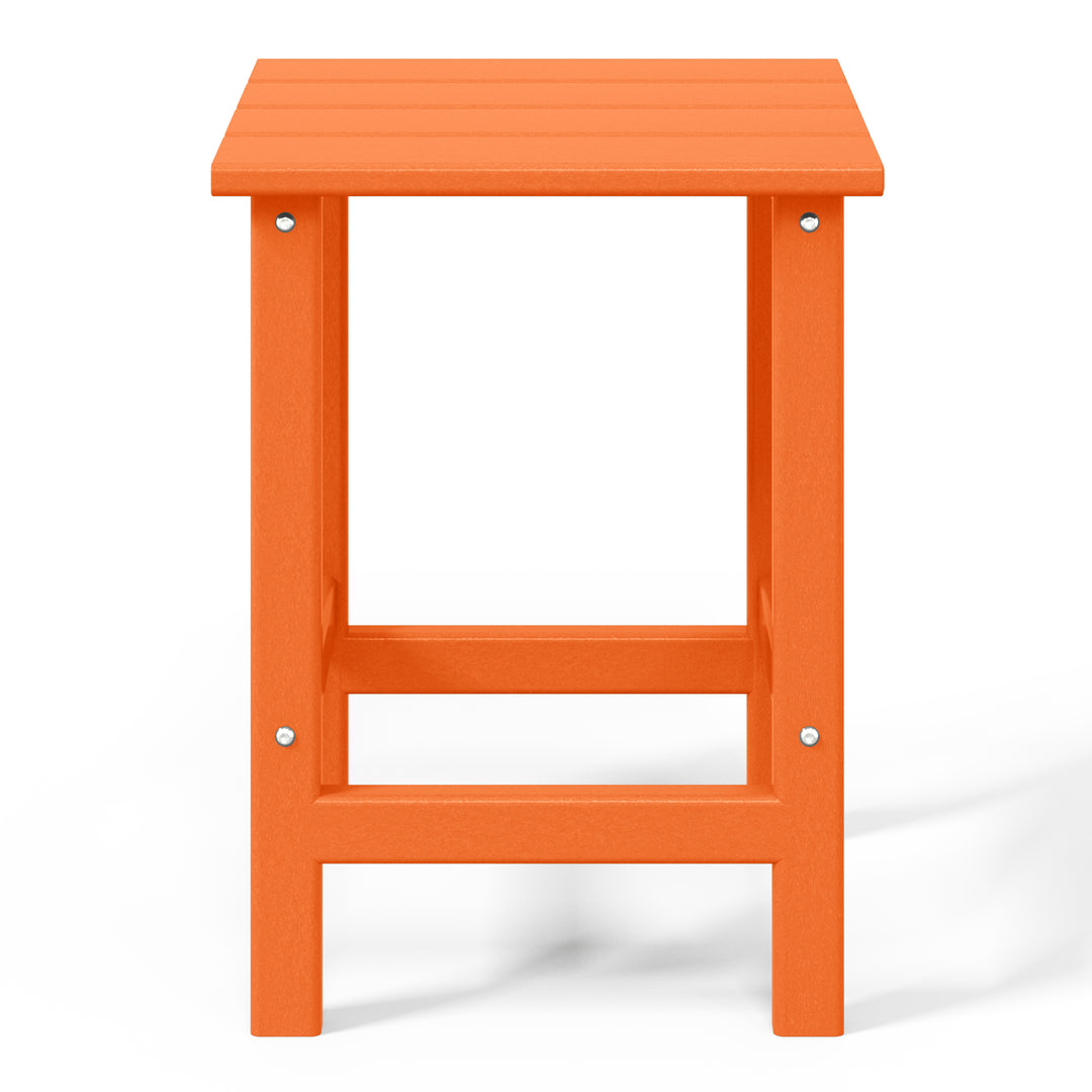 Malibu 14" square outdoor Side table for Adirondack chair