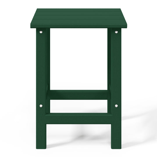 Malibu 14" square outdoor Side table for Adirondack chair