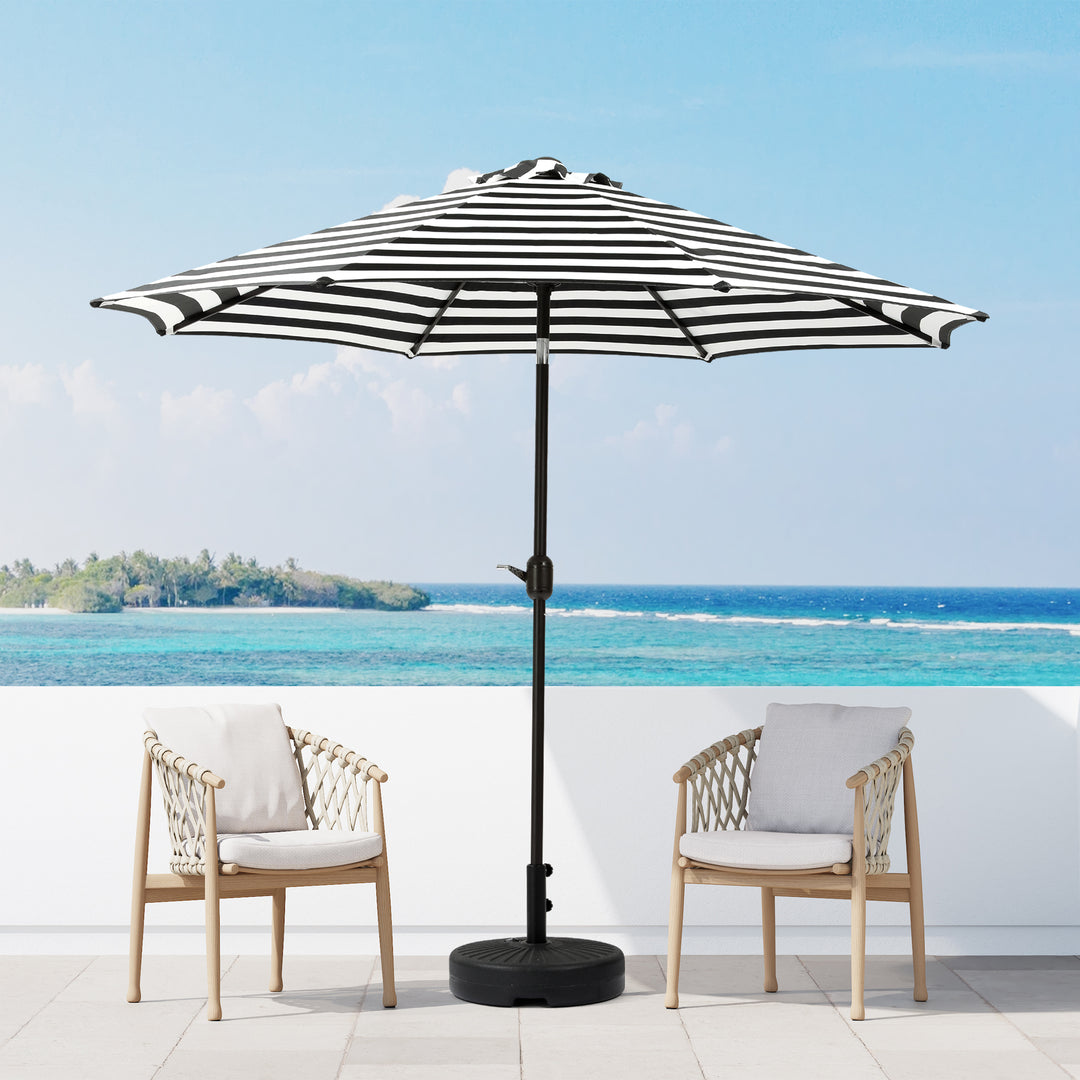 Paolo 9 ft. Patio Table Umbrella with tilt and crank features