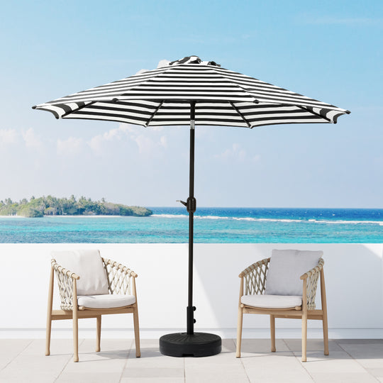Paolo 9 ft. Patio Table Umbrella with tilt and crank features
