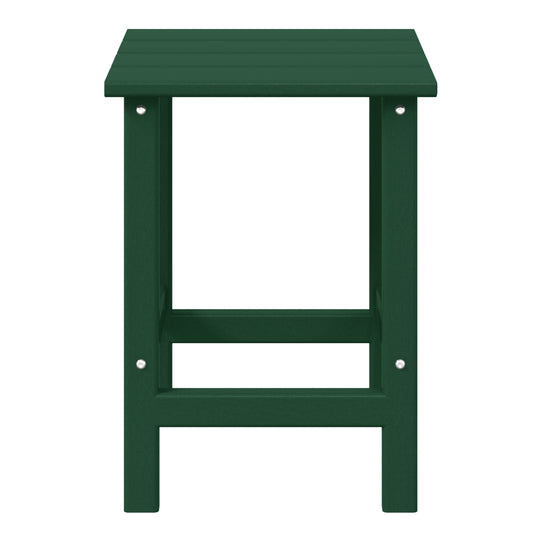 Malibu 14" square outdoor Side table for Adirondack chair