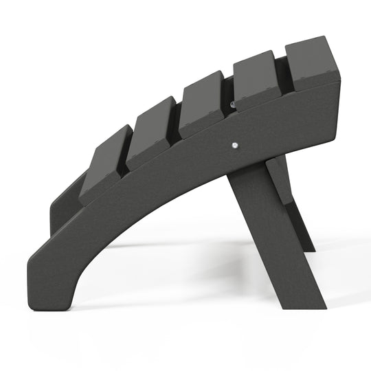 Dylan Outdoor Patio HDPE Adirondack Ottoman Footrest