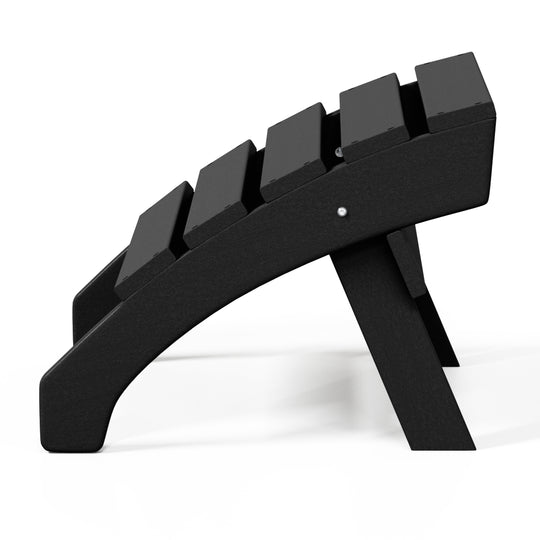 Dylan Outdoor Patio HDPE Adirondack Ottoman Footrest