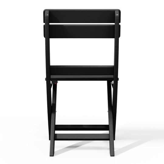 Malibu HDPE Outdoor Patio Modern Folding Dining Chair