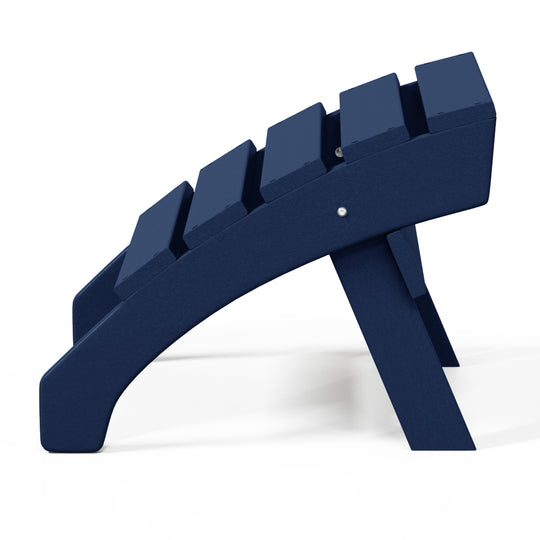 Dylan Outdoor Patio HDPE Adirondack Ottoman Footrest