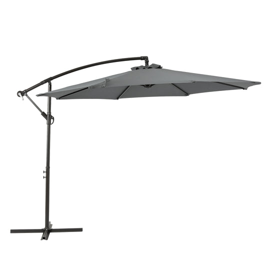 Julia 10 ft. Outdoor / Patio Cantilever Hanging Umbrella
