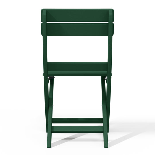 Malibu HDPE Outdoor Patio Modern Folding Dining Chair