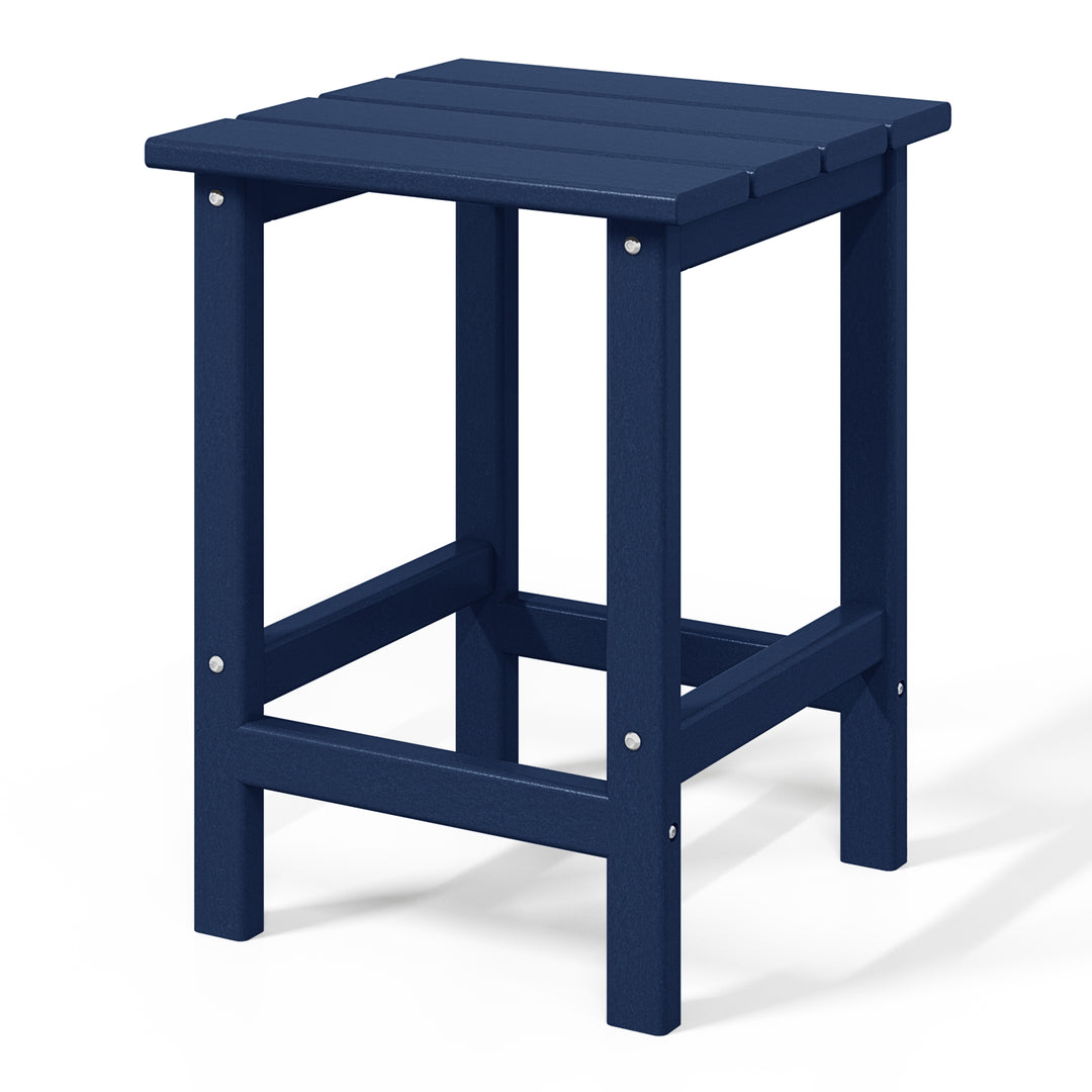 Malibu 14" square outdoor Side table for Adirondack chair