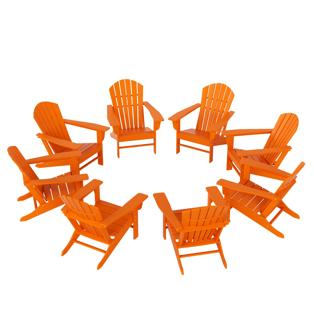 Dylan Outdoor Adirondack Chair (Set of 8)