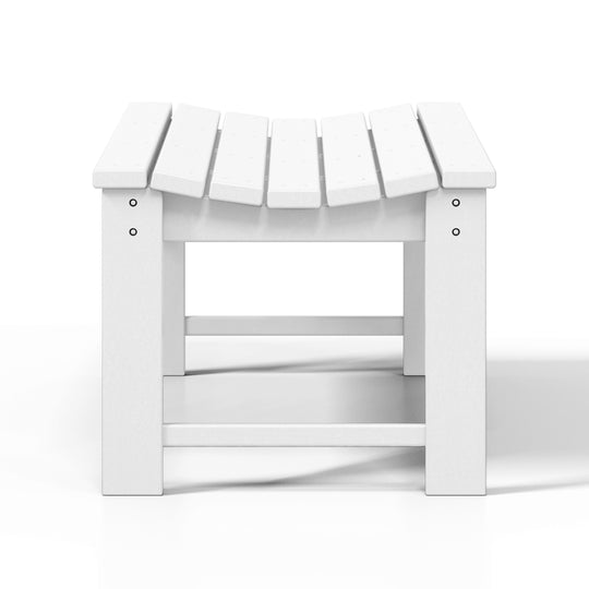 Malibu 48" length backless Poly Wood Outdoor / Garden bench