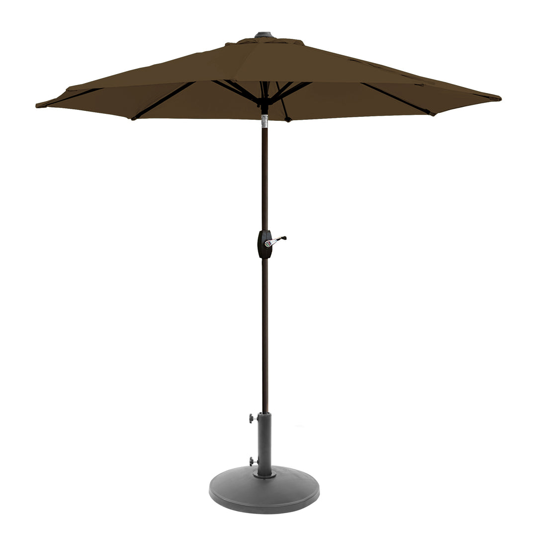 Paolo 9 ft. Patio Umbrella with Weight Base Kit