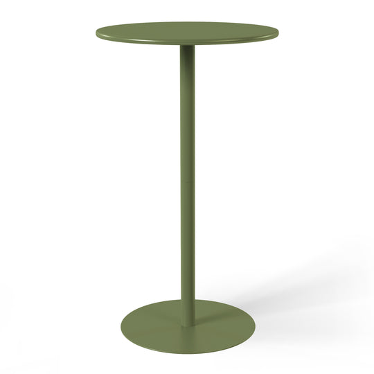 Playa 41.25" Adjustable Metal Round Bar Height Table